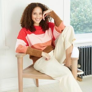 Oversized Striped Sweater